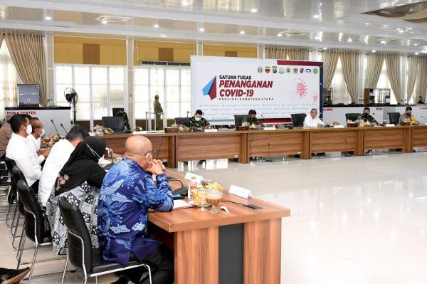 Ikuti Rapat Pleno Latsitarda Nusantara XLI/2021, Gubernur Berharap Sumut Jadi Tuan Rumah yang Baik